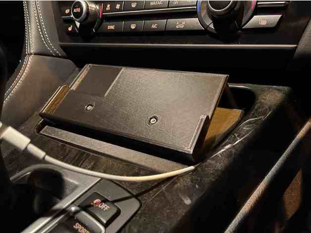 Iphone 12 Pro Max Mount for BMW f12-f13 cup holder preview