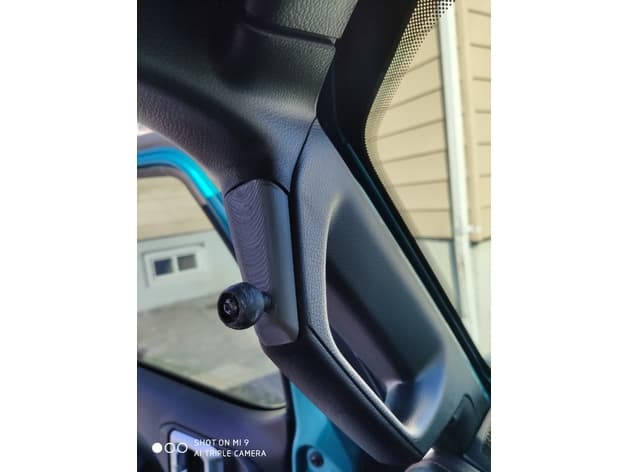 Jeep JL A pillar cap (with ball mount) preview