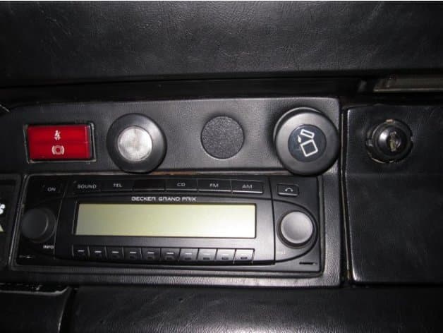 Photo of fog light switch cover