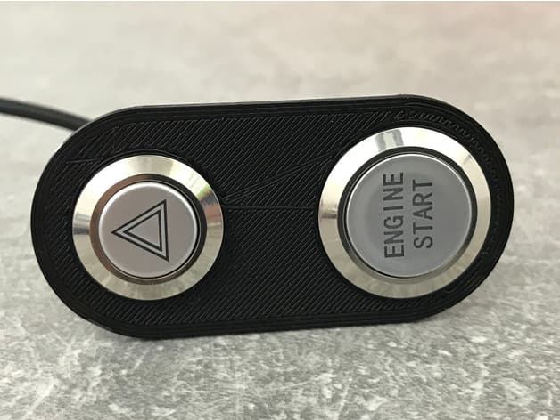 Photo of Hazard Face Plate Mazda MX5 Miata MK1