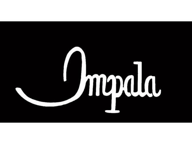 Photo of 1968 Impala name badge