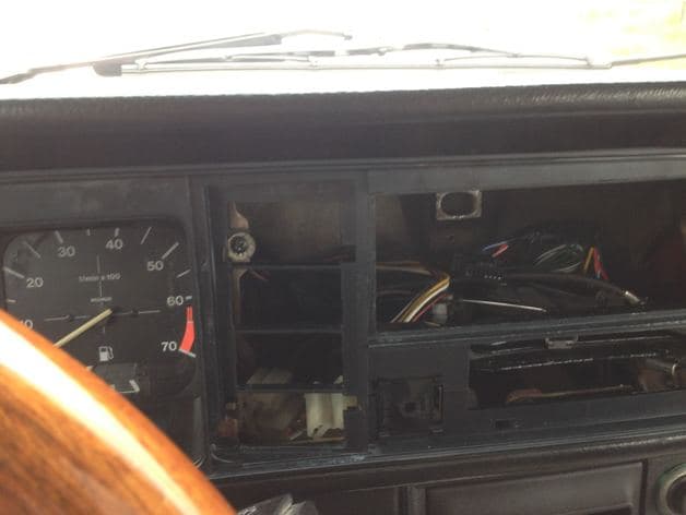 Photo of Volkswagen Golf 1 Instrument Box Button Cap