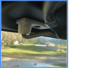 Photo of Jeep TJ Visor Mount 2003-2006