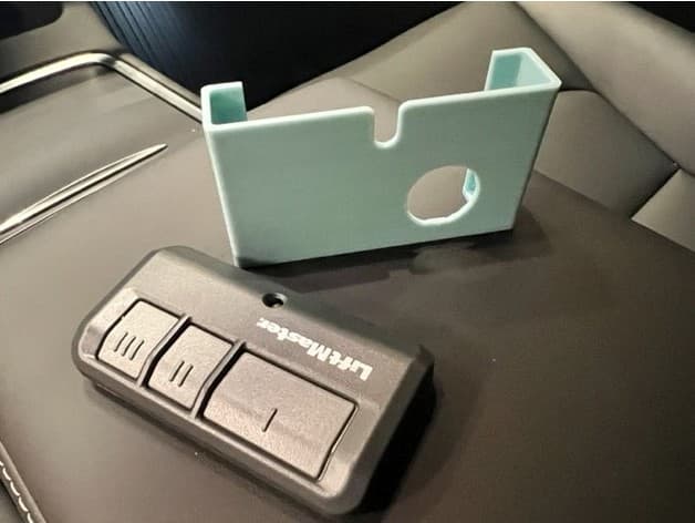 Chamberlain Garage Door Remote Holder for Tesla preview