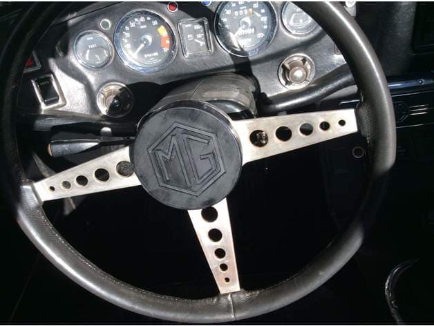 Photo of MG Steering wheel hub cap