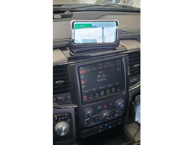 Photo of 2014 RAM 1500 tilting phone holder.. another remix