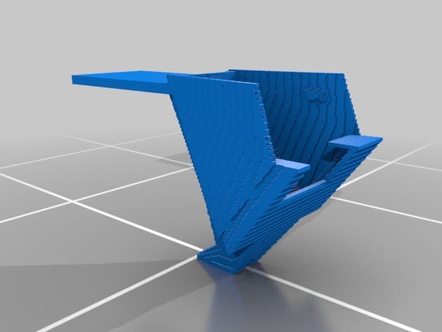 (3D Slash) Tesla_Console_Base preview