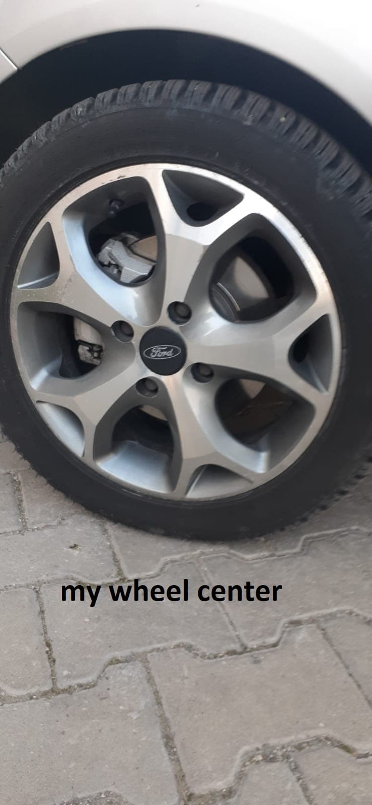 Ford Fiesta mk7 Gun Metal Rim Center Cap (60mm) preview