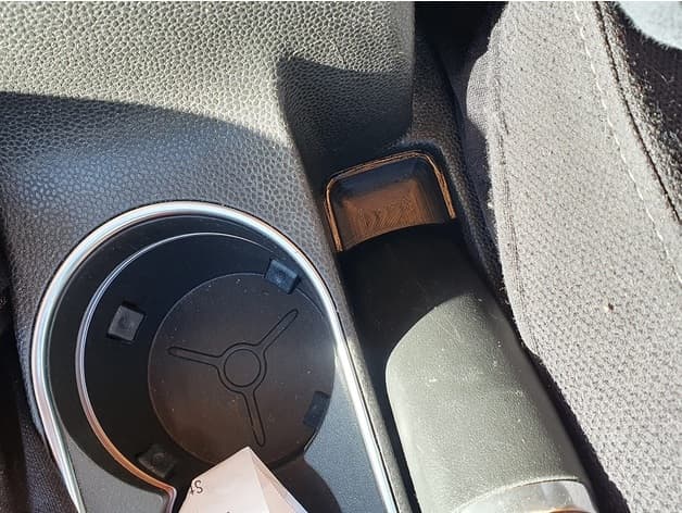 Ford Fiesta handbrake black hole plug - image