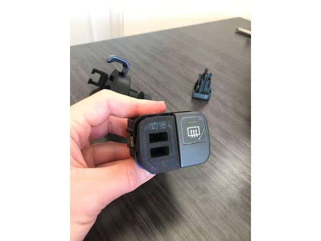 EG Civic accessory button phone holder - image