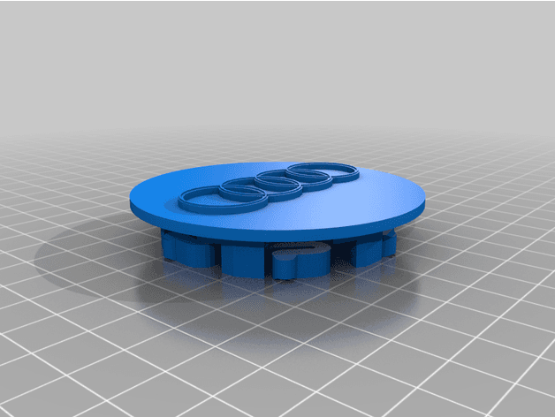 Audi center hub cap - image